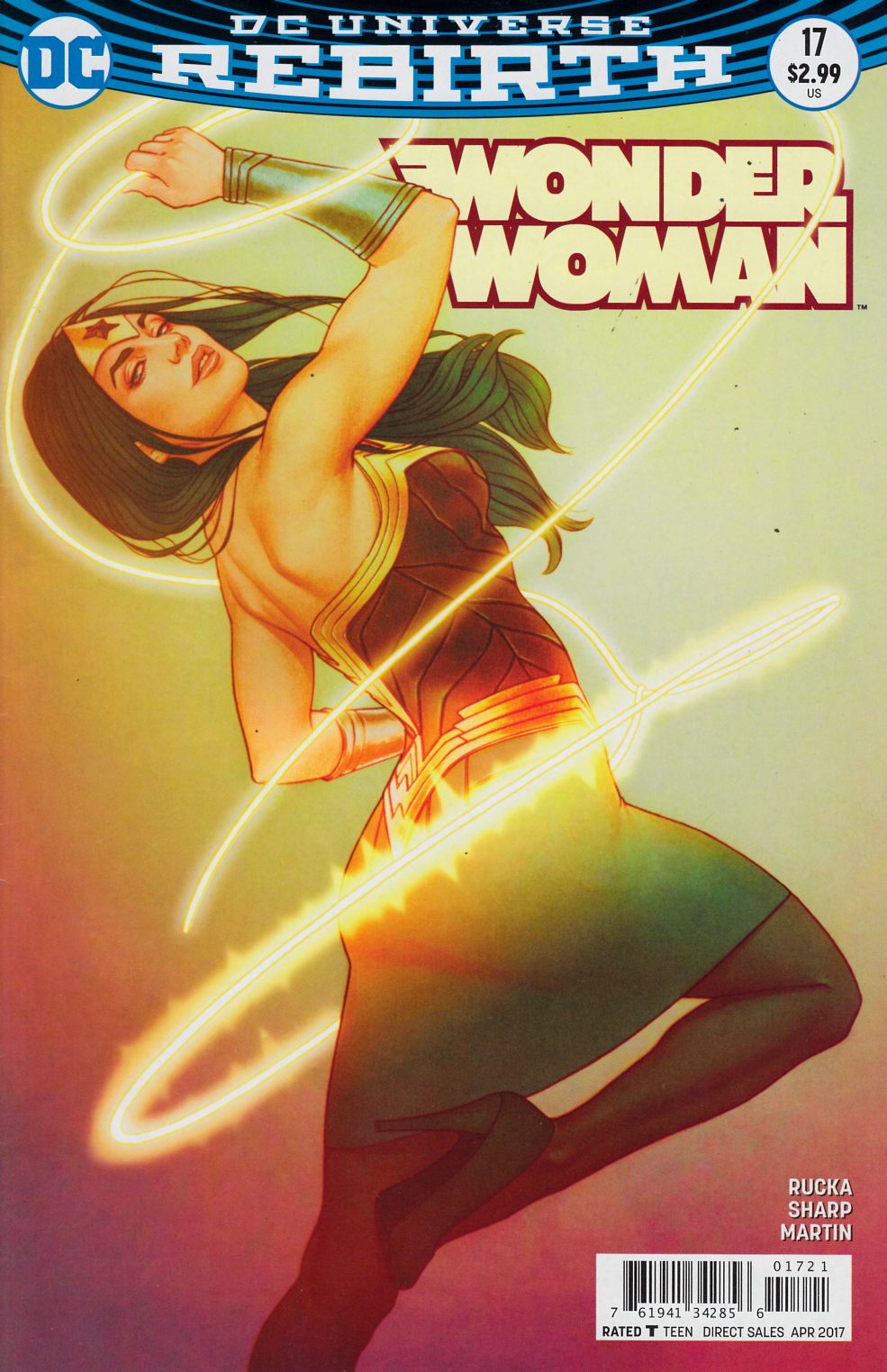 Wonder Woman #17 Frison Variant Cover Very Fine Plus (8.5) [DC Comic]