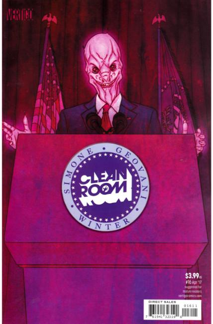 Clean Room #16 Near Mint (9.4) [DC Comic] LARGE