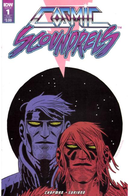 Cosmic Scoundrels #1 Subscription Cover [IDW Comic] LARGE