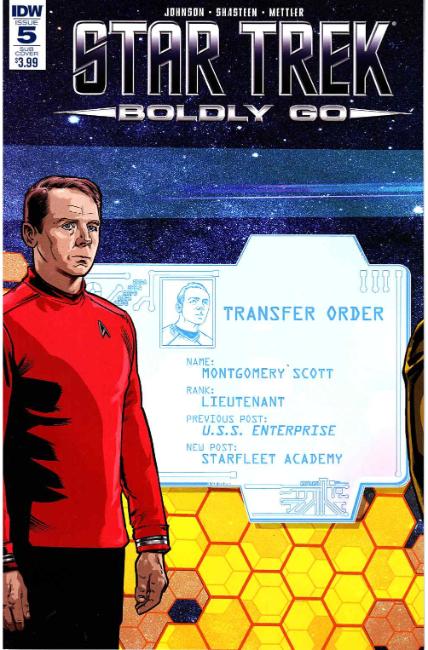 Star Trek Boldly Go #5 Subscription Cover [IDW Comic] THUMBNAIL
