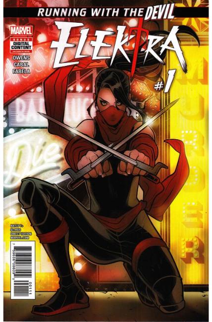 Elektra #1 [Marvel Comic] LARGE