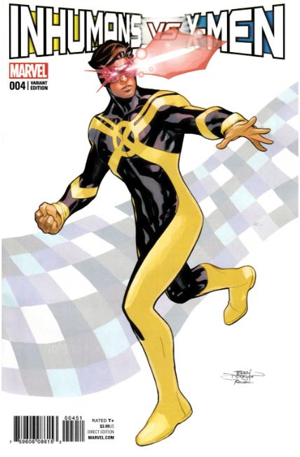 IVX Inhumans Vs X-Men #4 Dodson X-Men Variant Cover [Marvel Comic] THUMBNAIL