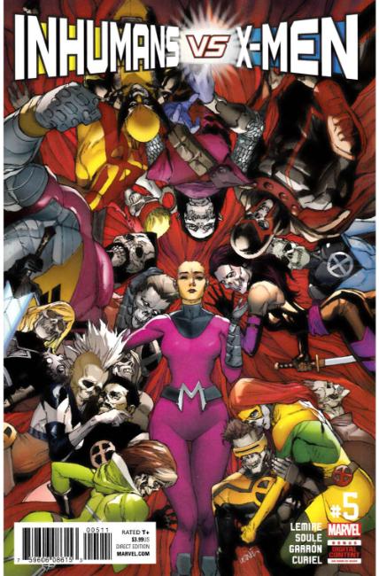 IVX Inhumans Vs X-Men #5 [Marvel Comic] THUMBNAIL