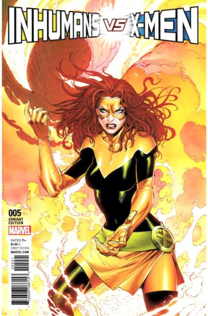 IVX Inhumans Vs X-Men #5 Syaf X-Men Variant Cover [Marvel Comic] THUMBNAIL