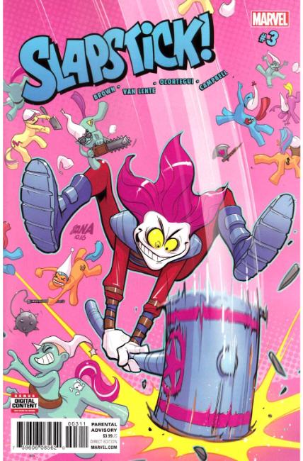 Slapstick #3 [Marvel Comic] LARGE