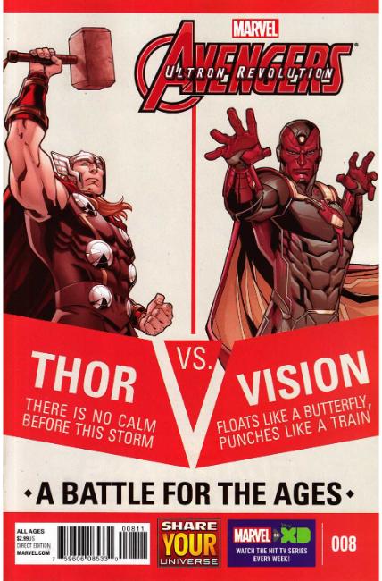 Marvel Universe Avengers Ultron Revolution #8 [Marvel Comic] LARGE