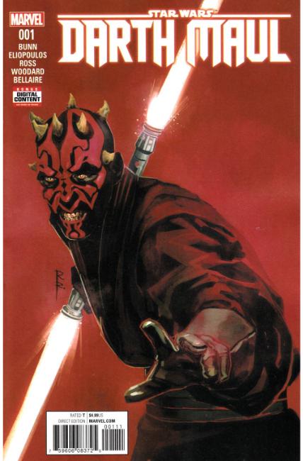 Star Wars Darth Maul #1 Near Mint (9.4) [Marvel Comic] THUMBNAIL