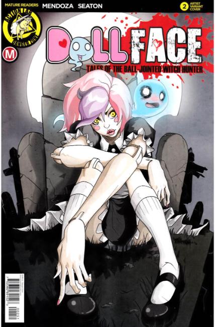 Dollface #2 Cover E- Height [Danger Zone Comic] THUMBNAIL