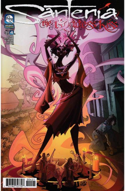 Santeria the Goddess Kiss #4 Cover B [Aspen Comic] THUMBNAIL