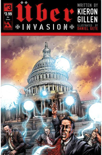 Uber Invasion #3 War Crimes Cover [Avatar Comic] THUMBNAIL
