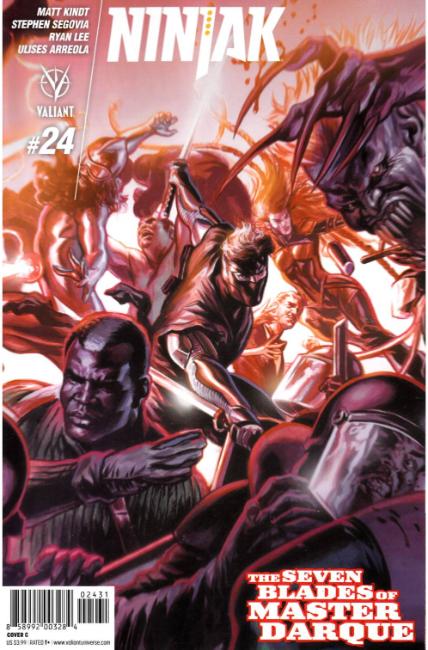 Ninjak #24 Cover C [Valiant Comic] LARGE