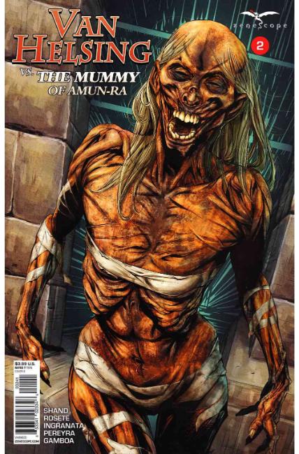 GFT Van Helsing Vs The Mummy #2 Cover D [Zenescope Comic] LARGE
