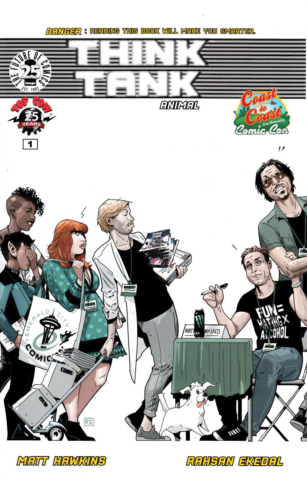 Think Tank Vol 5 #1 Cover C- C2C Exclusive [Image Comic] LARGE