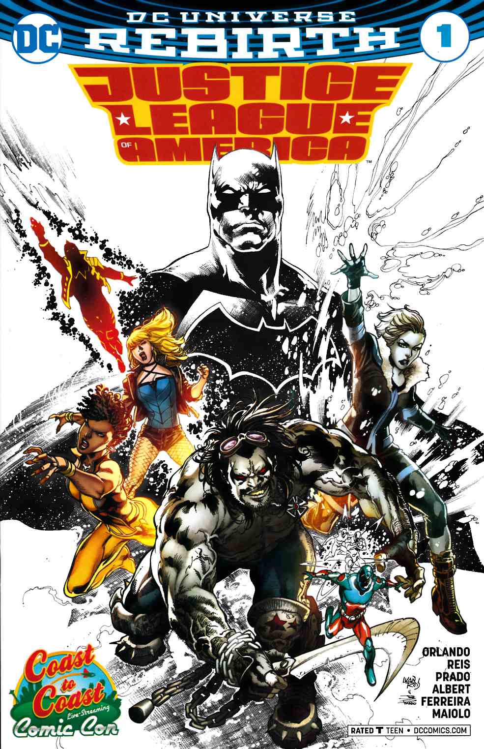 Justice League of America #1 C2C Exclusive Cover [DC Comic] THUMBNAIL