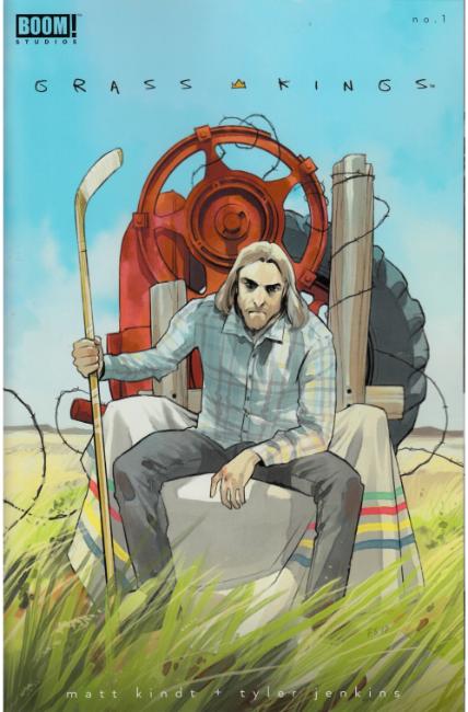 Grass Kings #1 Staples FOC Cover Near Mint (9.4) [Boom Comic] LARGE
