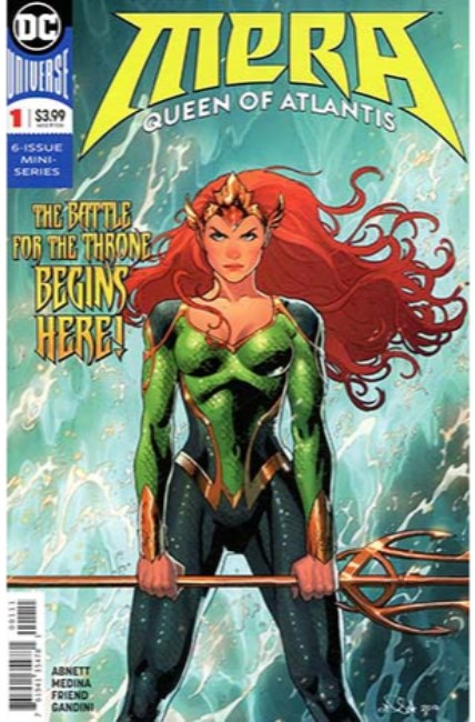 Mera Queen of Atlantis #1 [DC Comic] LARGE