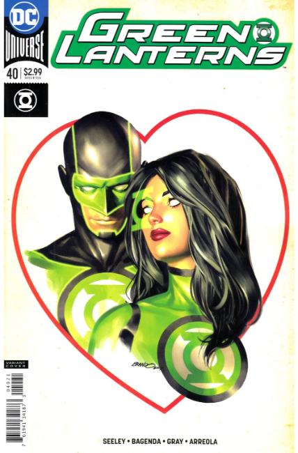 Green Lanterns #40 Peterson Variant Cover [DC Comic] LARGE