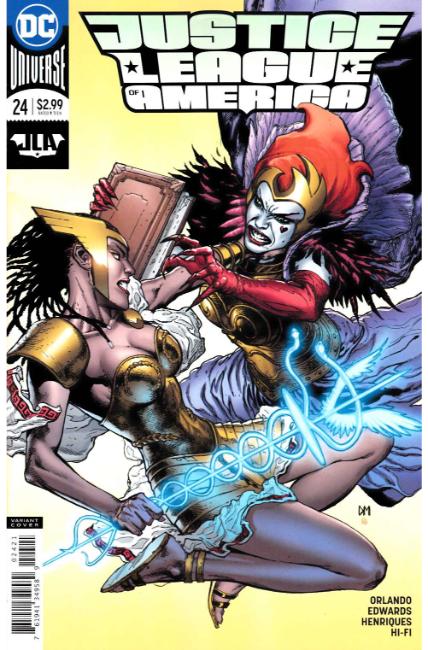 Justice League of America #24 Mahnke Variant Cover [DC Comic] THUMBNAIL