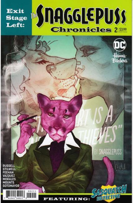 Exit Stage Left the Snagglepuss Chronicles #2 Near Mint (9.4) [DC Comic] LARGE