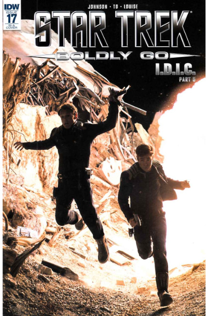 Star Trek Boldly Go #17 Cover RIA Very Fine (8.0) [IDW Comic] THUMBNAIL