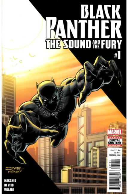 Black Panther Sound and Fury #1 Near Mint (9.4) [Marvel Comic] THUMBNAIL