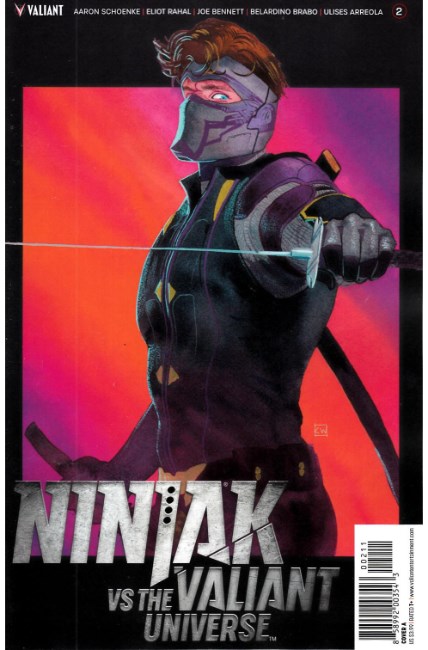 Ninjak vs VU #2 Cover A [Valiant Comic] THUMBNAIL