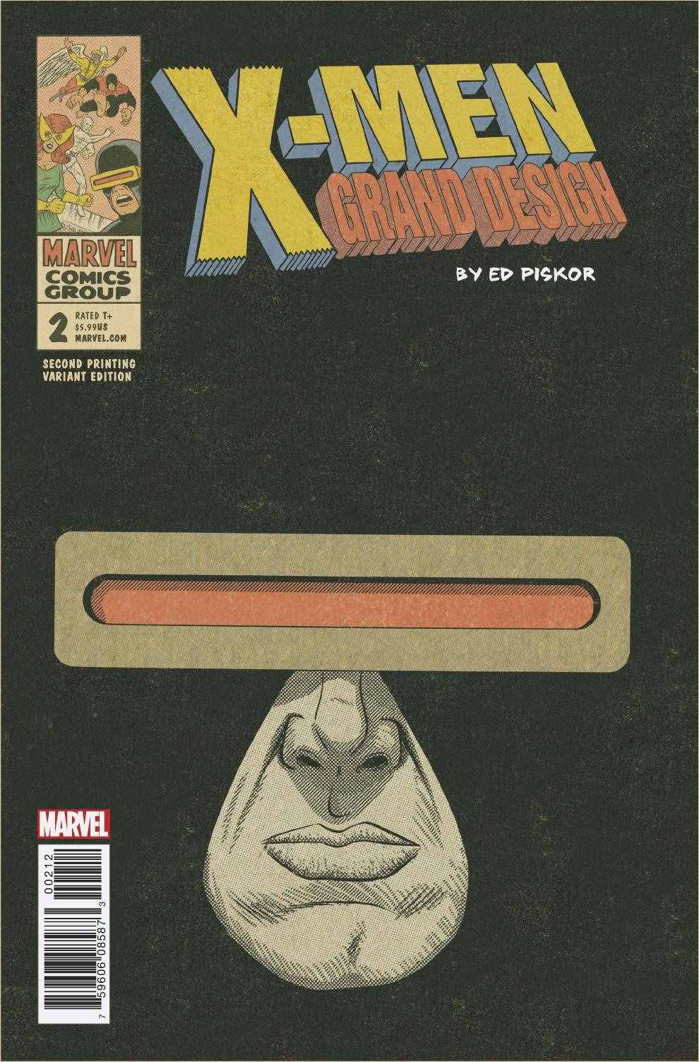 X-Men Grand Design #2 Second Printing Near Mint (9.4) [Marvel Comic] THUMBNAIL