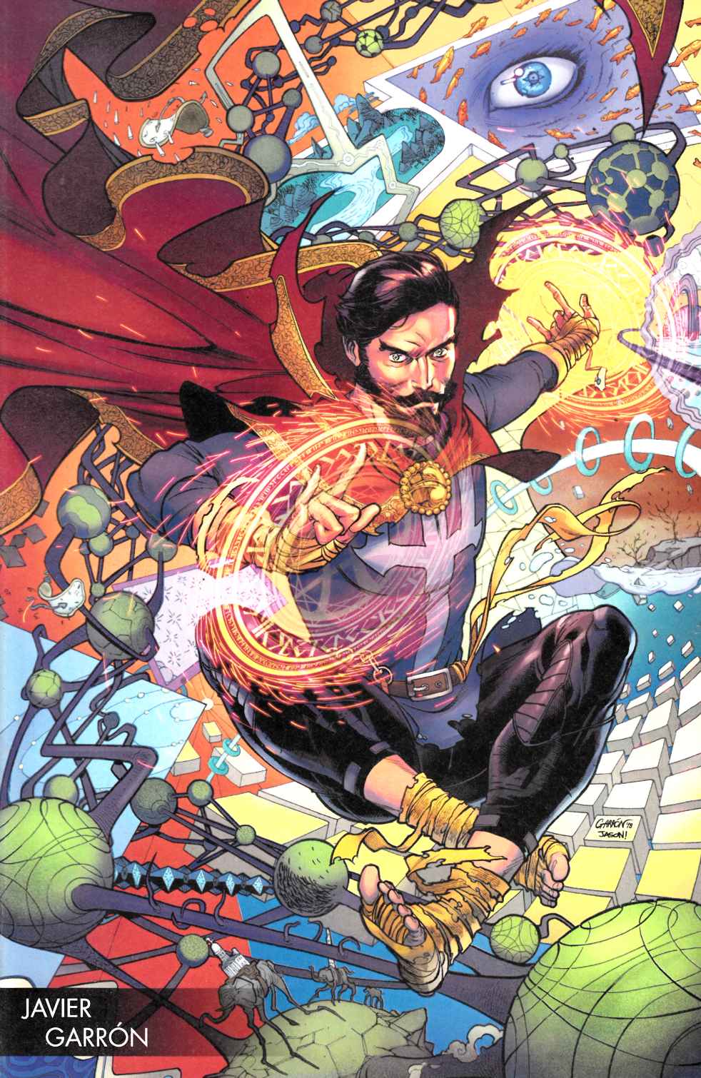 Doctor Strange Damnation #1 Garron Young Guns Variant Cover Very Fine Plus (8.5) [Marvel Comic] THUMBNAIL