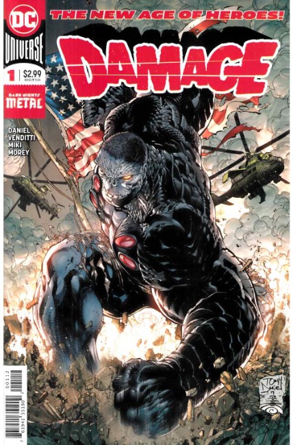 Damage #1 Second Printing [DC Comic] THUMBNAIL
