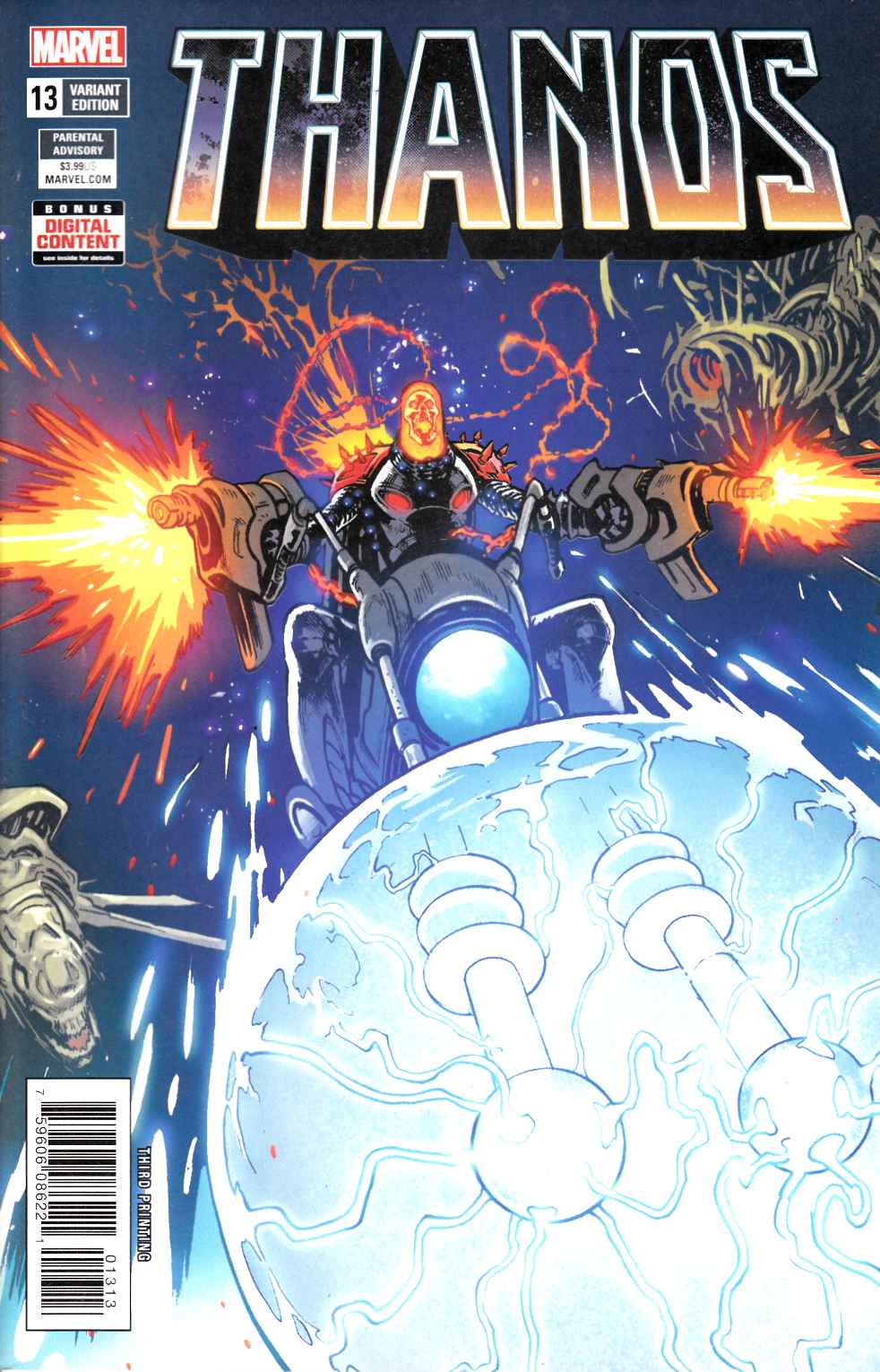 Thanos #13 Third Printing Near Mint (9.4) [Marvel Comic] THUMBNAIL