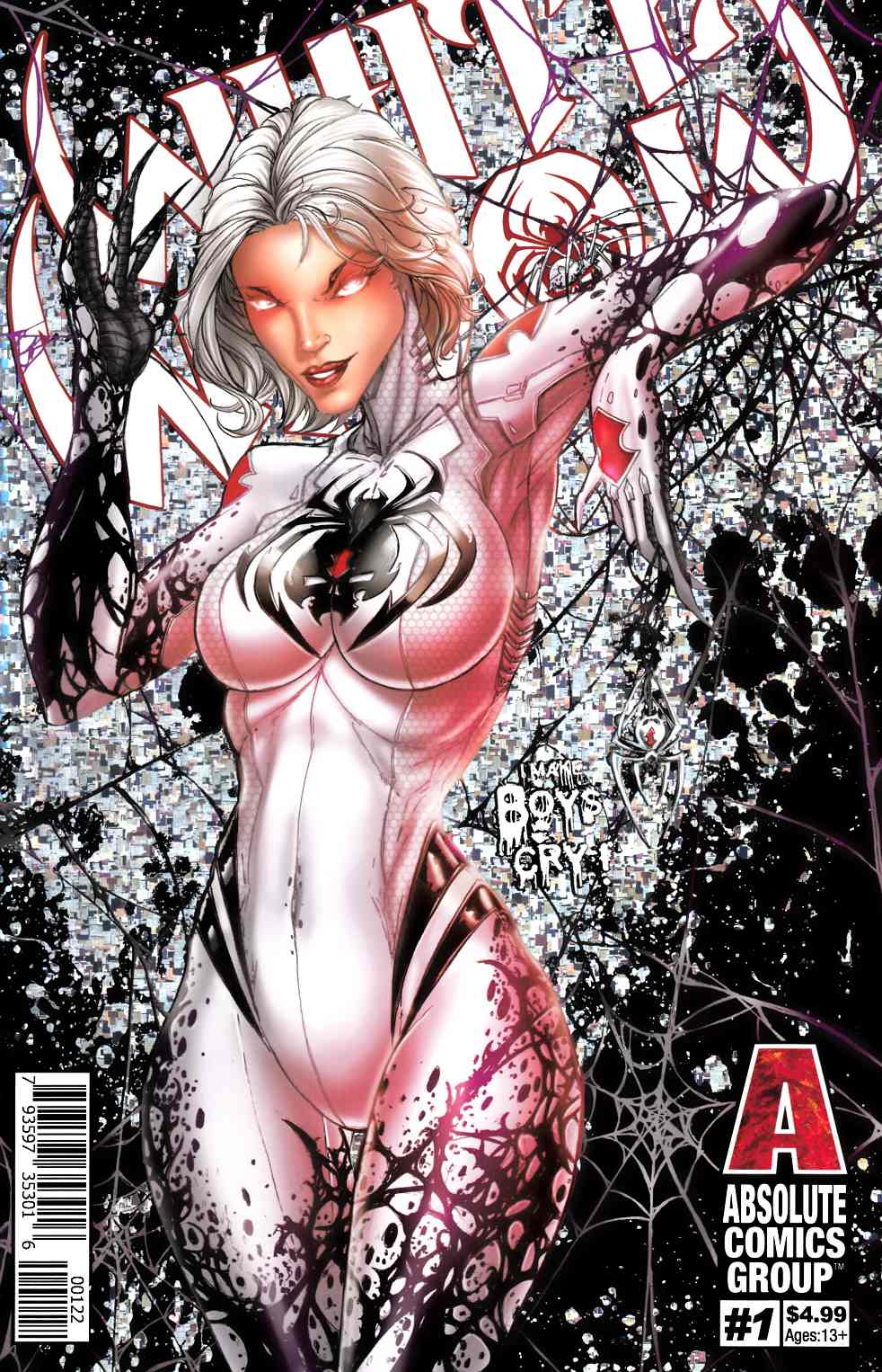 White Widow #1 Second Printing Cover B Near Mint (9.4) [Absolute Comic] THUMBNAIL