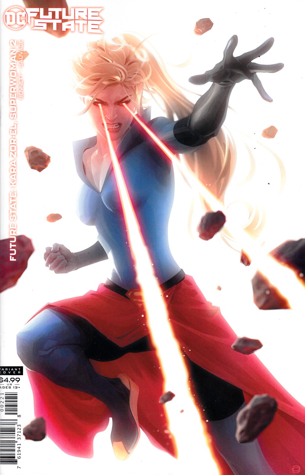 Future State Kara Zor-El Superwoman #2 Garner Variant Cover Near Mint (9.4) [DC Comic] LARGE