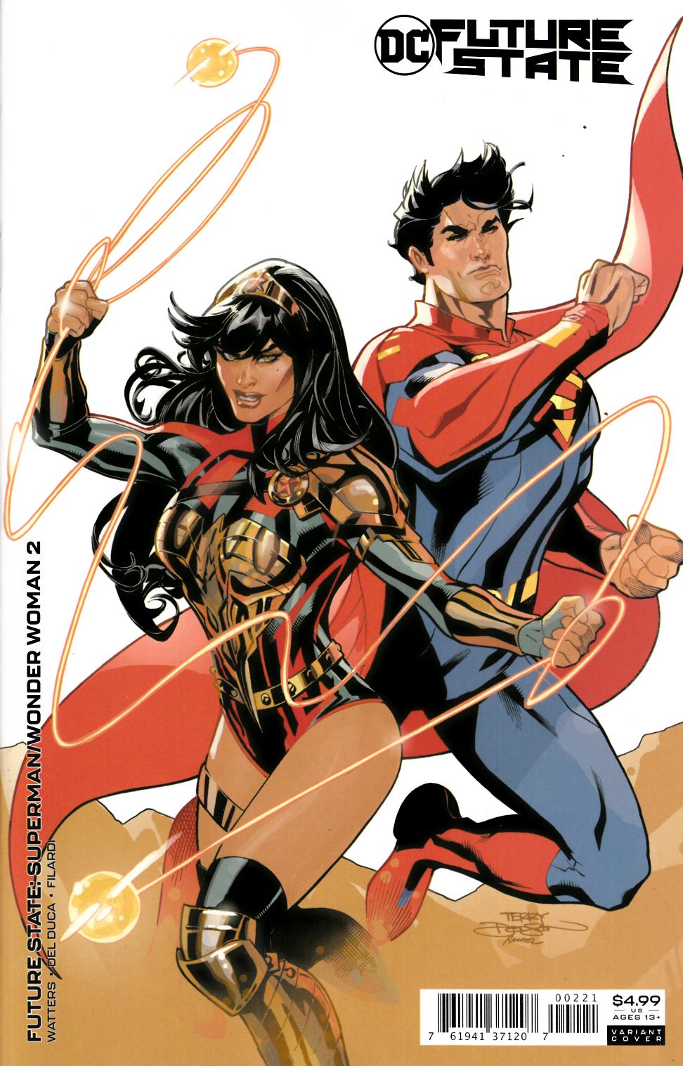 Future State Superman Wonder Woman #2 Dodson Variant Cover Near Mint (9.4) [DC Comic] THUMBNAIL