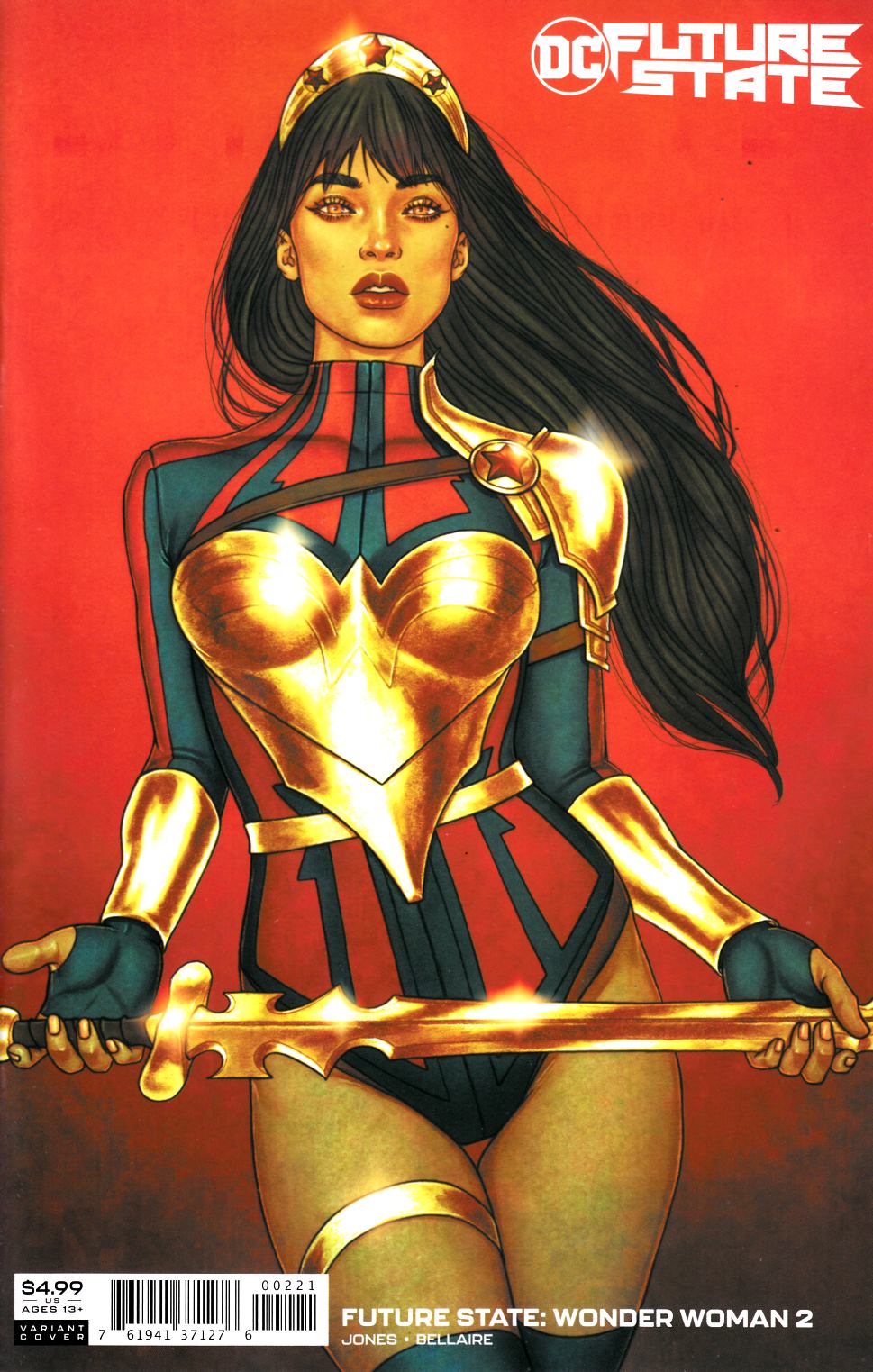 Future State Wonder Woman #2 Frison Variant Cover Near Mint (9.4) [DC Comic] THUMBNAIL