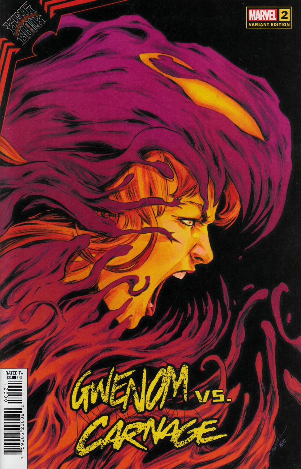 King In Black Gwenom vs Carnage #2 Cover B Near Mint (9.4) [Marvel Comic] THUMBNAIL