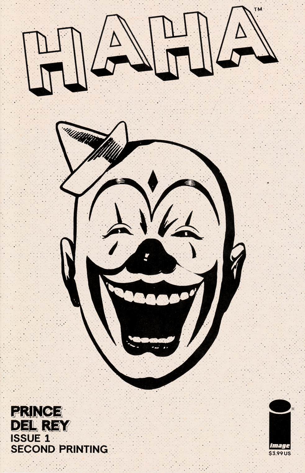 Haha #1 Second Printing Near Mint (9.4) [Image Comic] THUMBNAIL