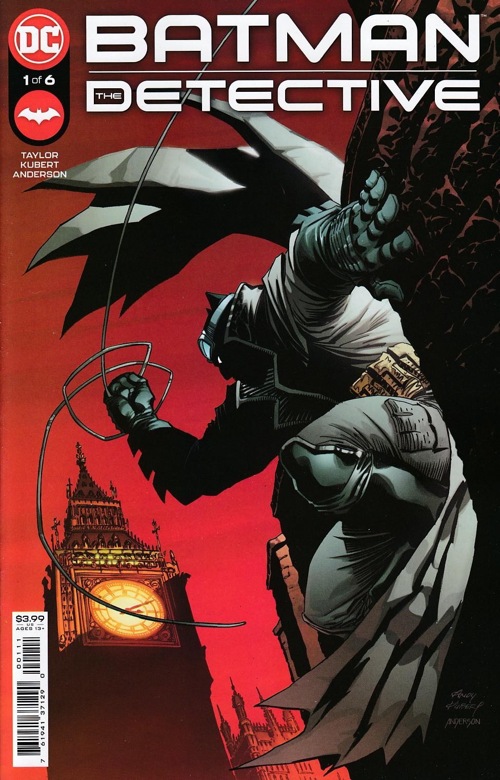 Batman the Detective #1 Cover A Near Mint (9.4) [DC Comic] LARGE