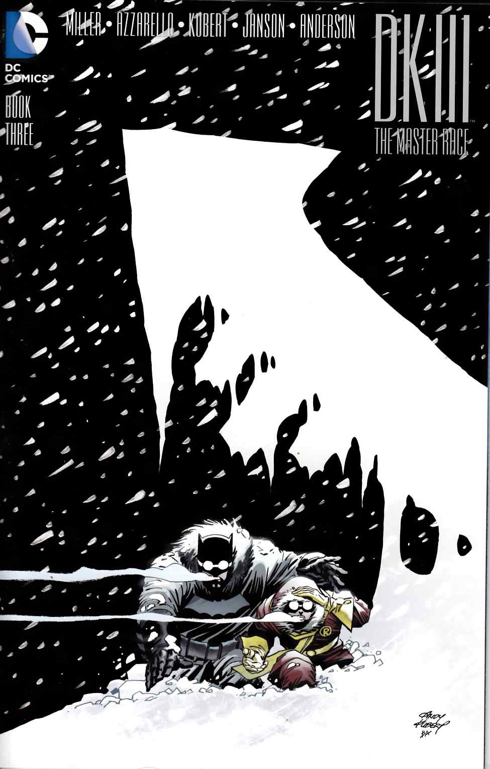 Dark Knight III Master Race #3 Near Mint (9.4) [DC Comic] THUMBNAIL