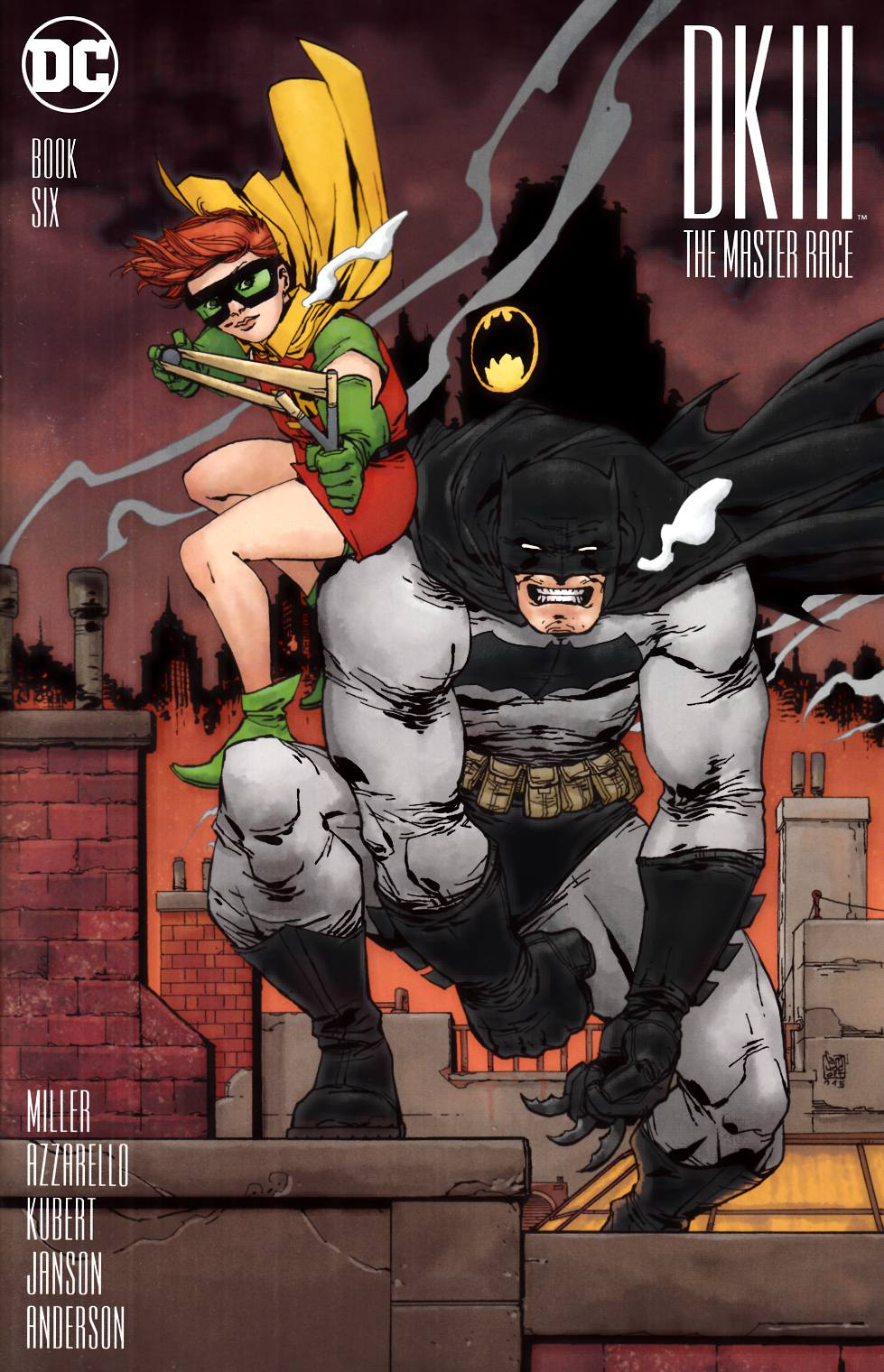 Dark Knight III Master Race #6 Camuncoli Variant Cover [DC Comic] LARGE