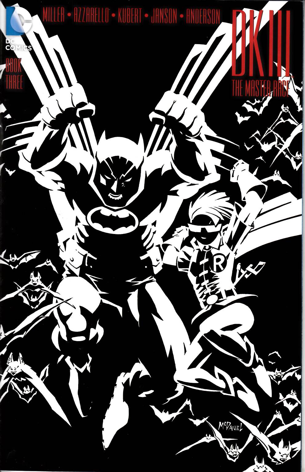 Dark Knight III Master Race #3 McDaniel Variant Cover [DC Comic] THUMBNAIL