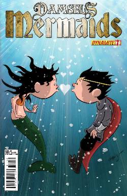 Damsels Mermaids #1 Eliopoulos Subscription Cover [Comic] LARGE
