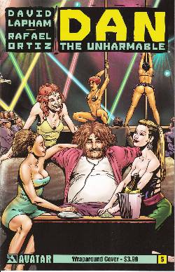 Dan the Unharmable #5 Wrap Cover [Comic] LARGE