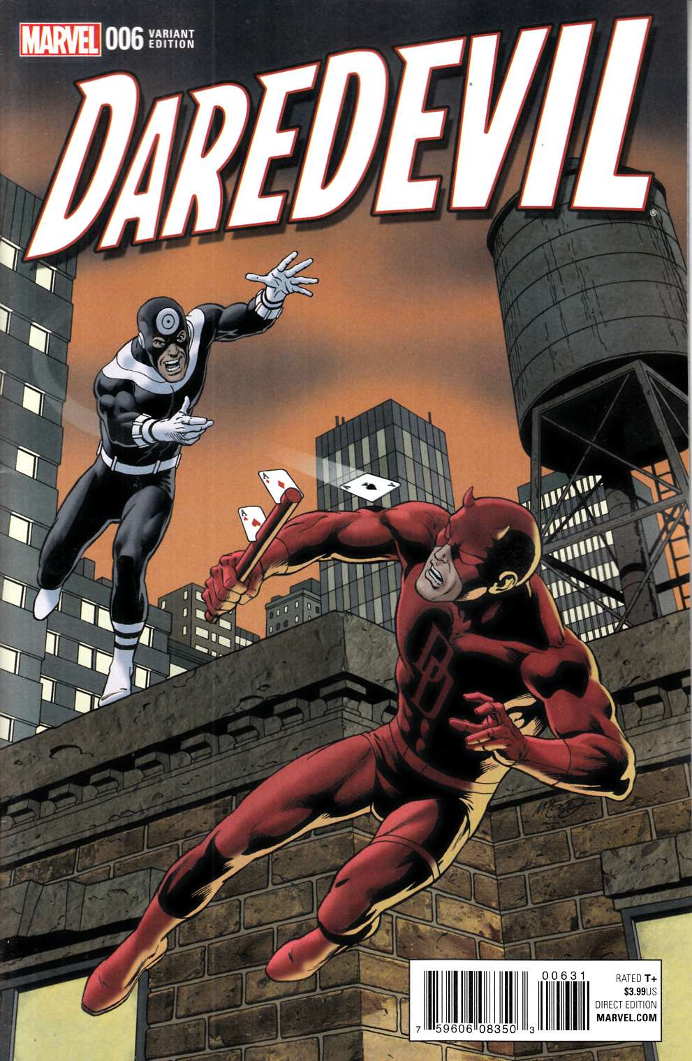 Daredevil #6 Classic Variant Cover [Marvel Comic] LARGE