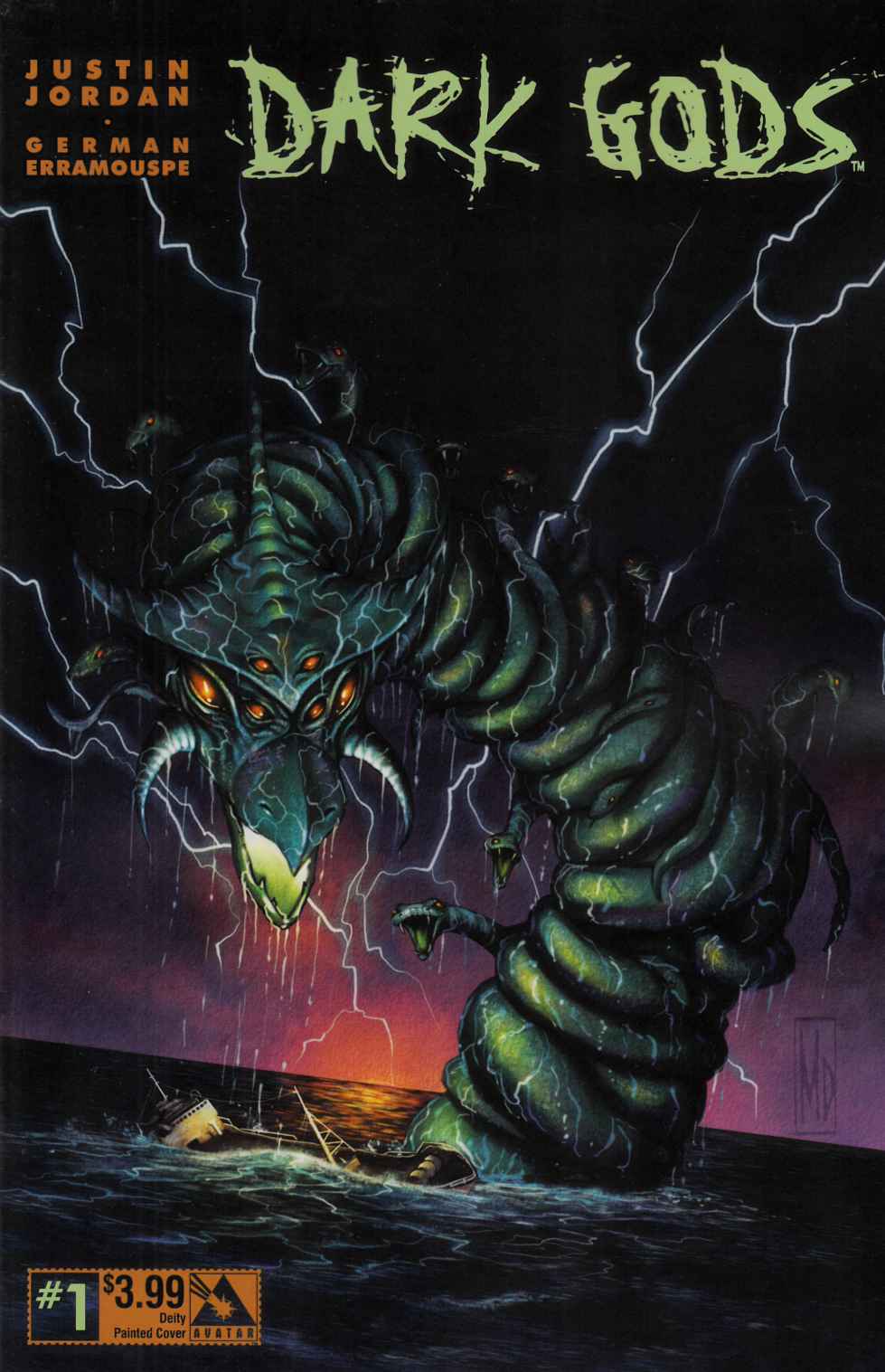 Dark Gods #1 Deity Cover [Avatar Comic] LARGE
