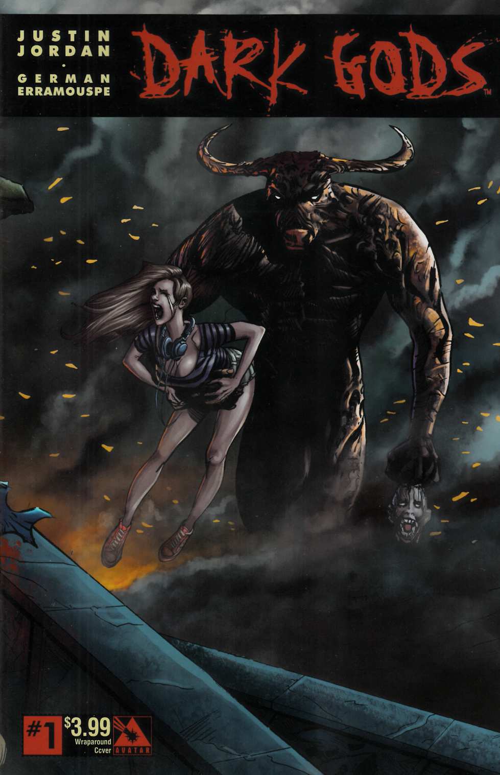 Dark Gods #1 Wrap Cover [Avatar Comic] LARGE