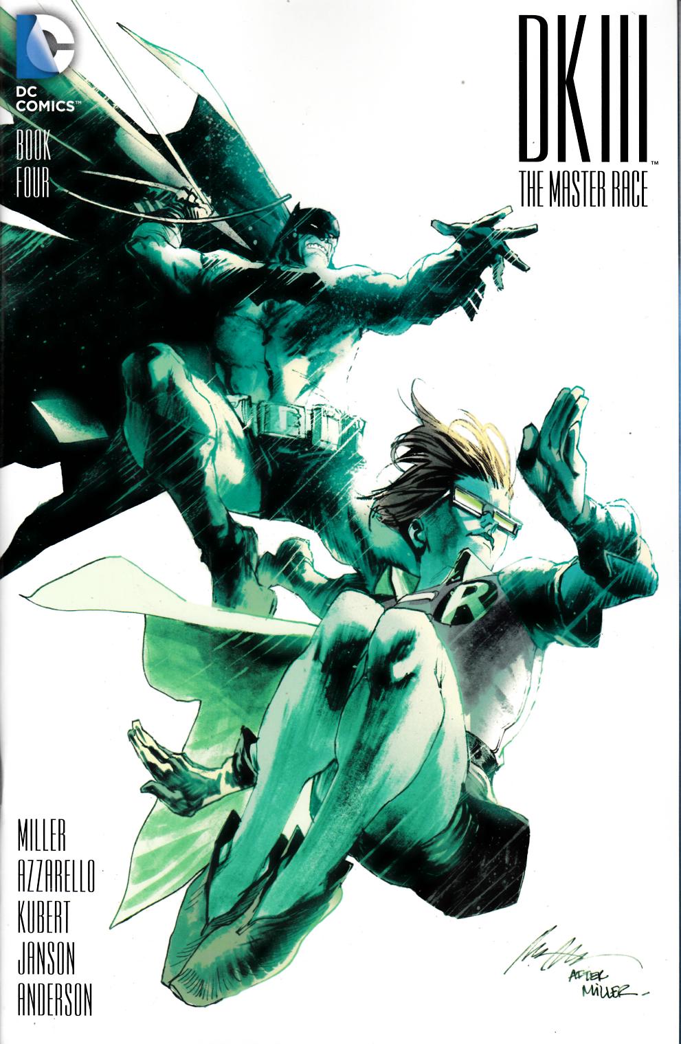 Dark Knight III Master Race #4 Albuquerque Variant Cover [DC Comic] THUMBNAIL