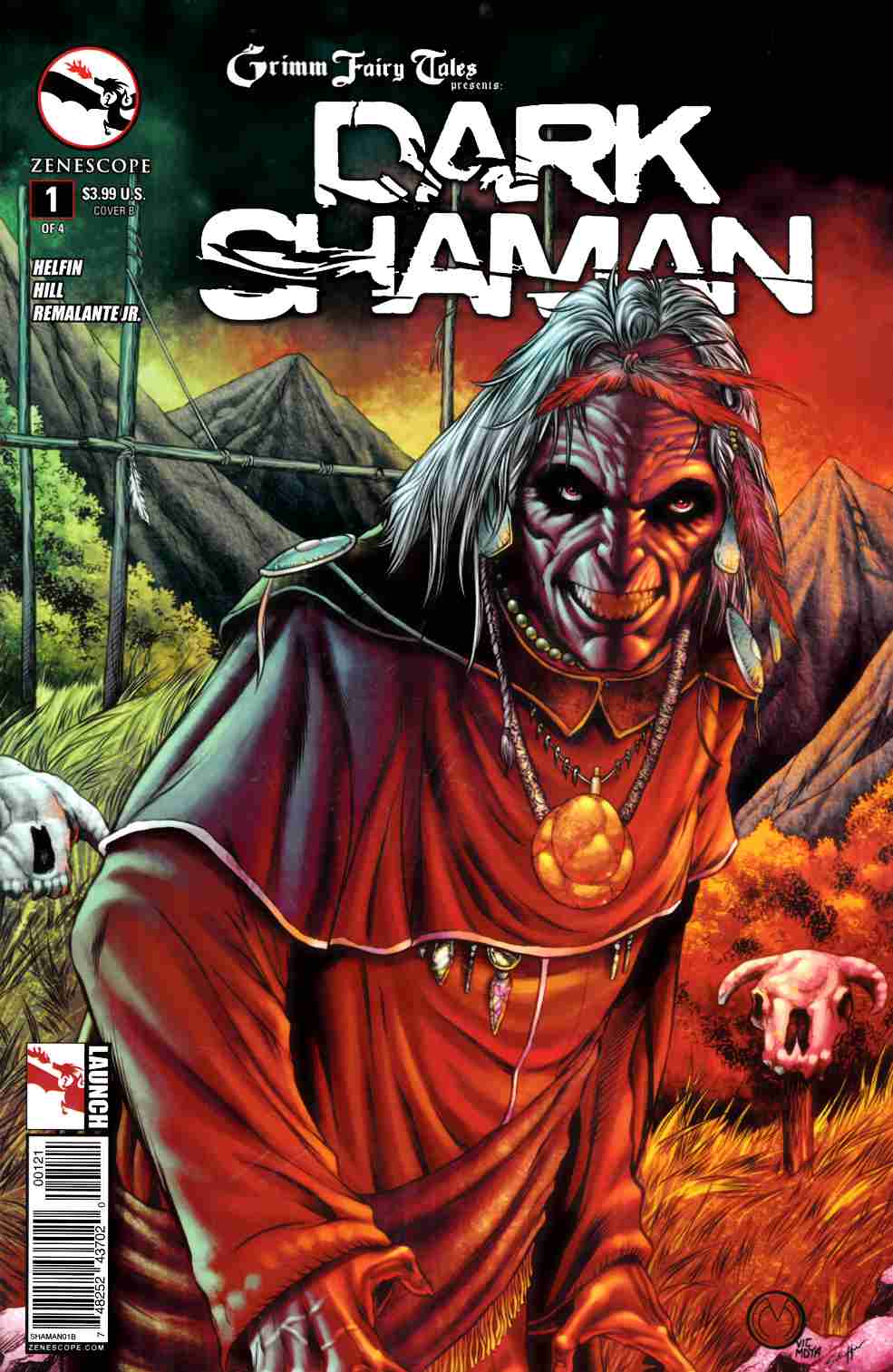 Grimm Fairy Tales Dark Shaman #1 Cover B Very Fine (8.0) [Zenescope Comic] THUMBNAIL
