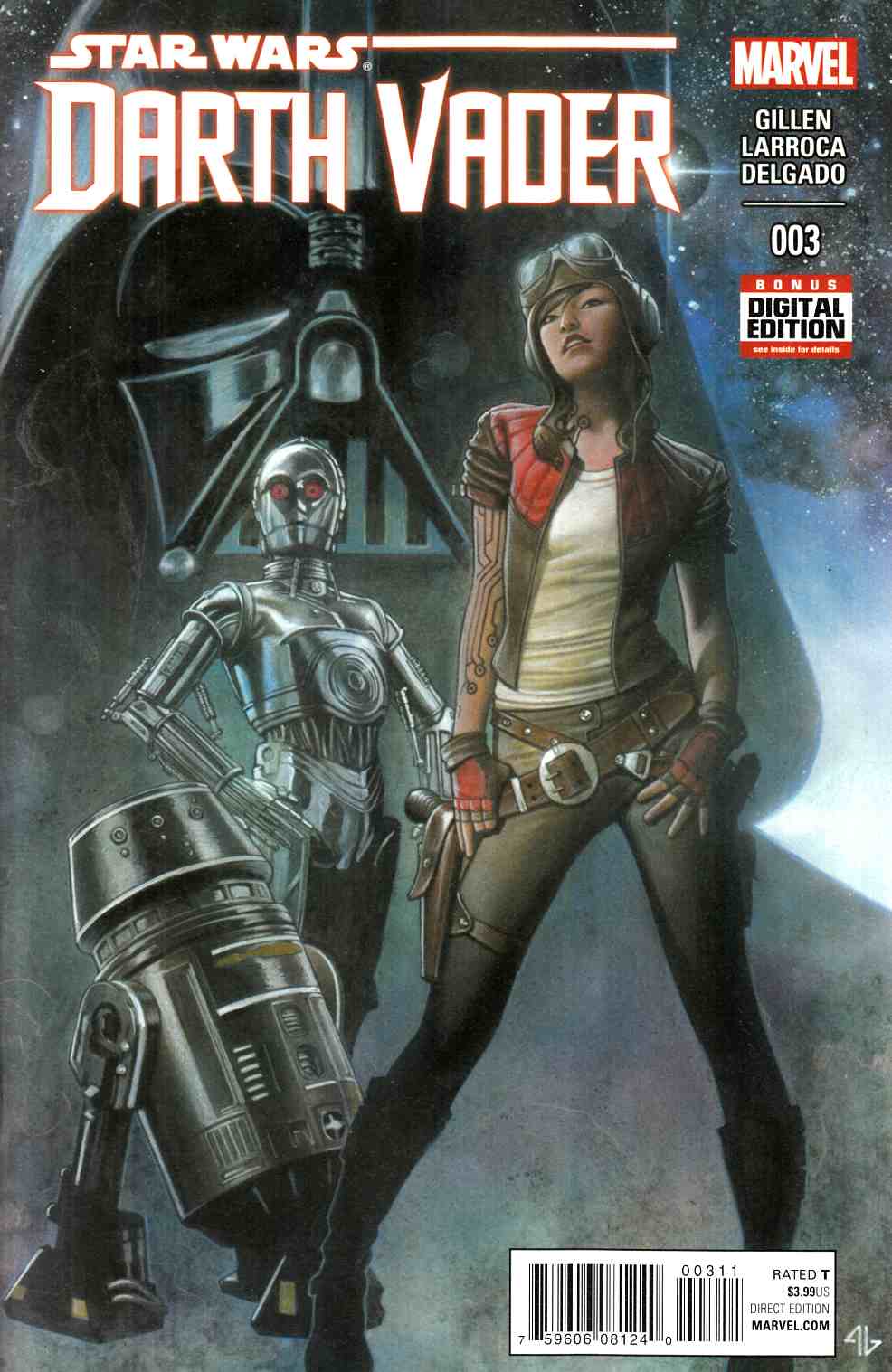 Darth Vader #3 Near Mint (9.4) [Marvel Comic] LARGE