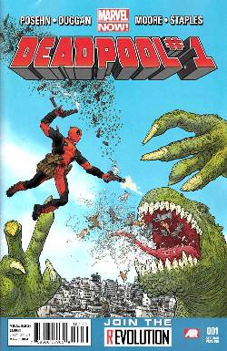 Deadpool #1 Second Printing [Comic] LARGE