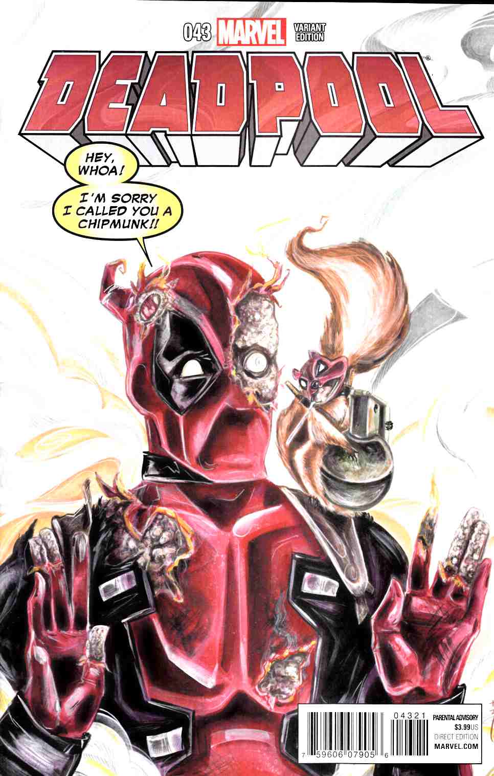Deadpool #43 Women of Marvel Variant Cover [Marvel Comic] LARGE